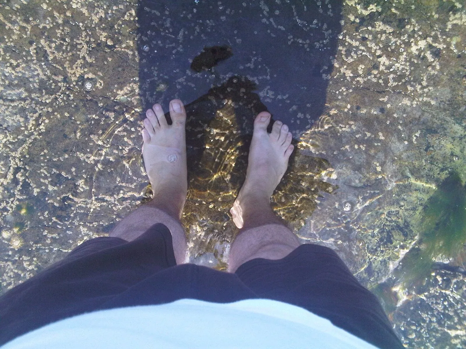 Cold water at Kilkee, May 2009