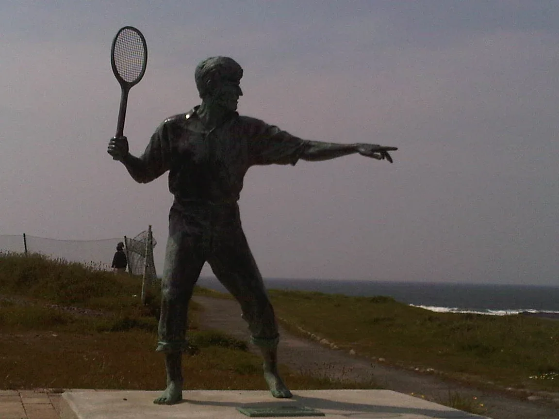 A statue on the west coast of Ireland, May 2009
